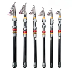 Caña Telescópica Carbono Surfcasting Extensible 1,8-3,6m Ultraligera