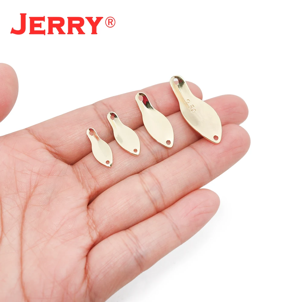 Jerry Micro cucharas ultraligeros trucha – Spinners blancos sin pintar - imagen 4