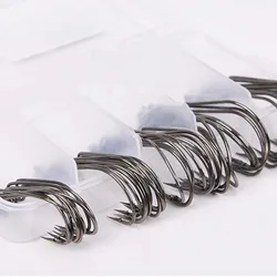 Anzuelos con púas de acero al carbono para pesca