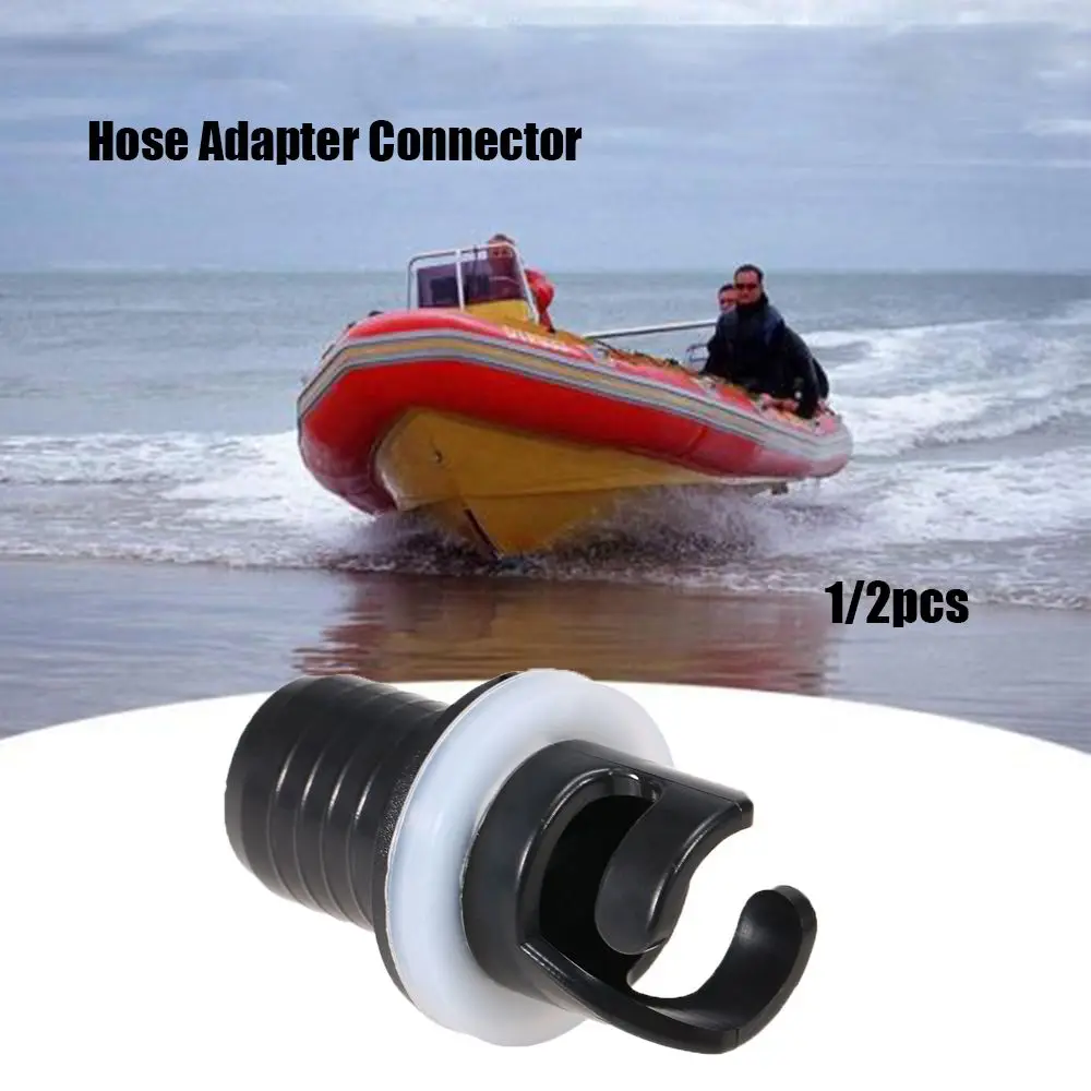 Adaptador de válvula de kayak con conector de manguera de tornillo