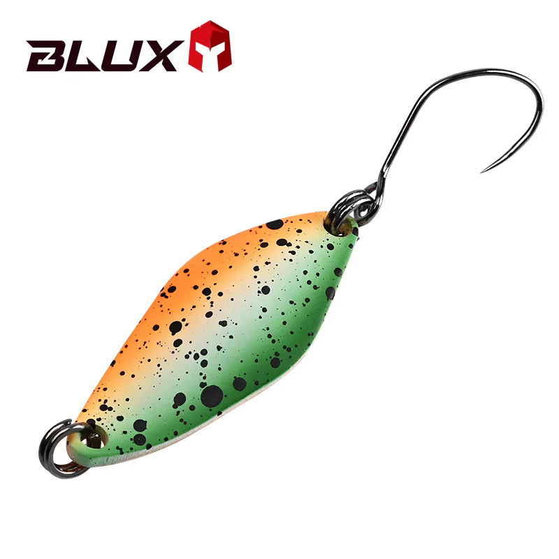 BLUX Mini Cuchara Metálica 2,4g – Señuelo para Trucha y Salmón