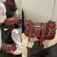 Bolso bandolera retro de PU con estampado leopardo y gran capacidad - imagen 3