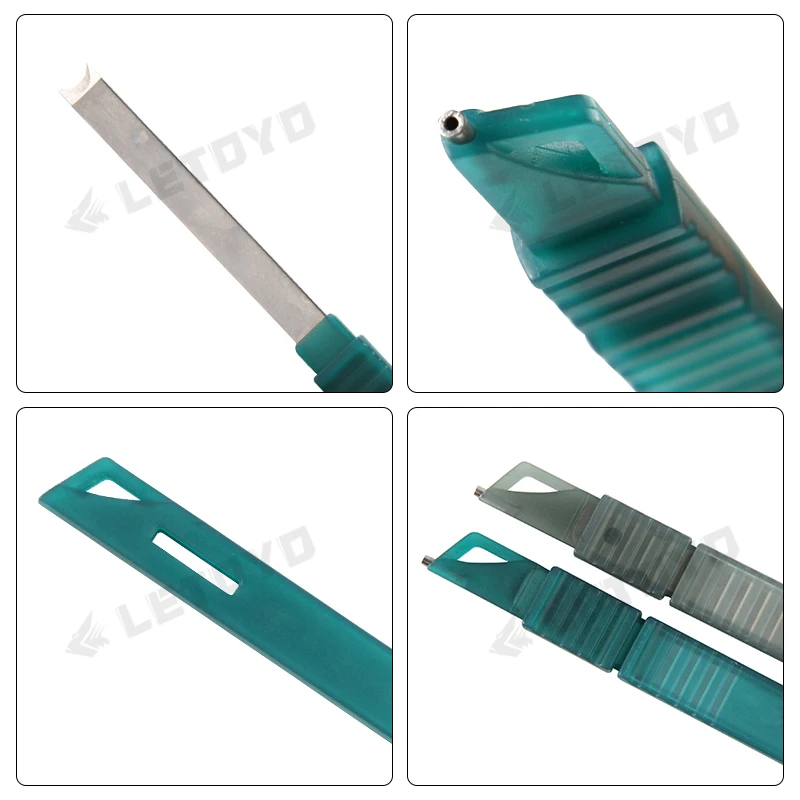 LETOYO Cuchillo para Calamar, Sepia y Pulpo – Acero Inoxidable - imagen 5