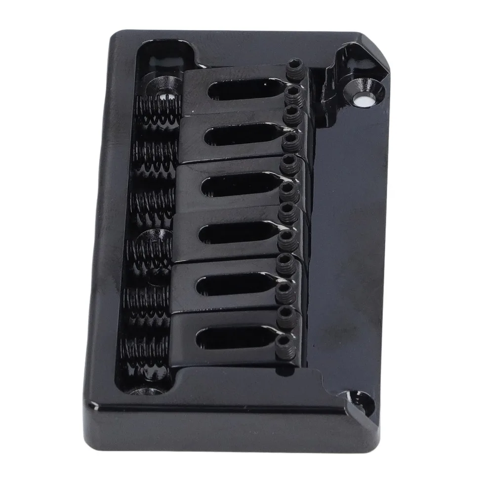Puente hardtail para guitarra eléctrica de aleación de zinc negro - imagen 3