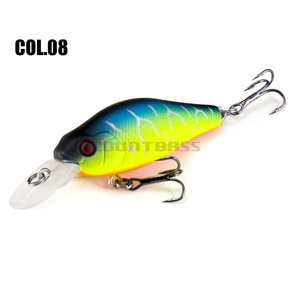 Countbass Crankbait 53 mm 6,6 g – Señuelo rígido para agua dulce (1,2-1,8 m) - imagen 2