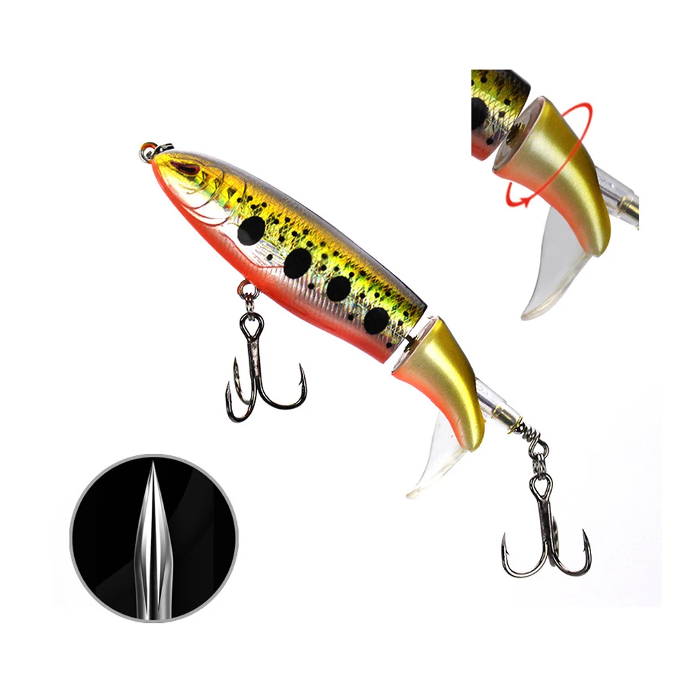 Detalle de anzuelos y acabado