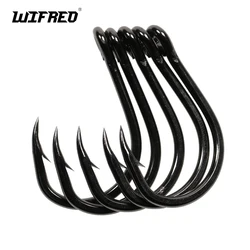 Anzuelos circulares jigging Wifreo de acero carbono