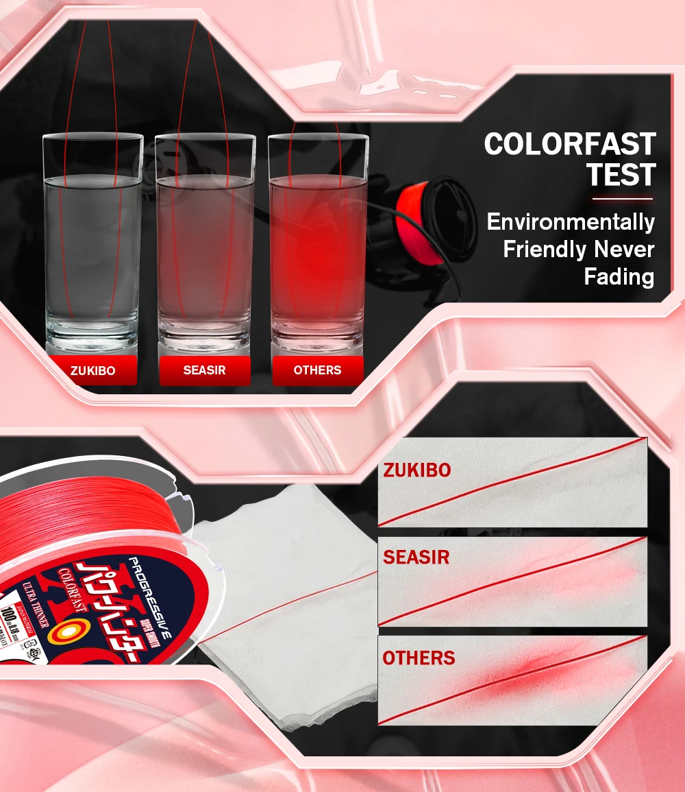 Bobina de hilo de pesca listo para usar