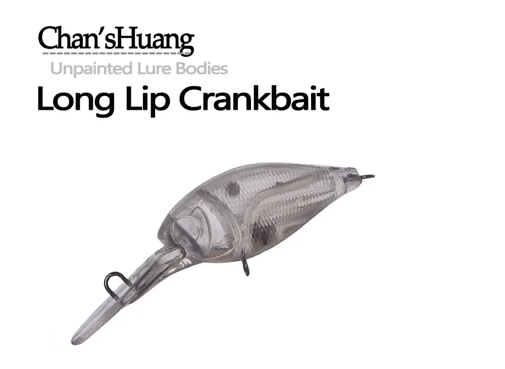 Señuelos de pesca en blanco tipo crankbait