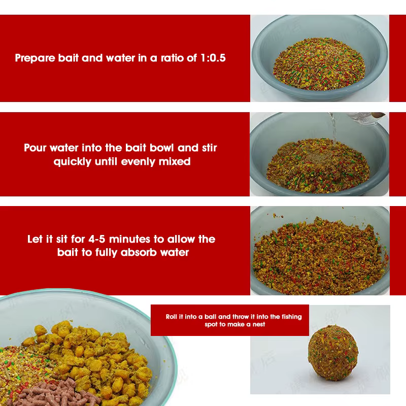 Federa Fija para Carpa y Cruciana – Cebo Seco - imagen 2