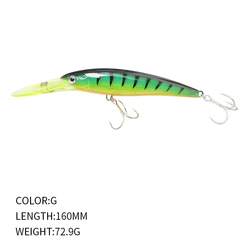 Testar Swimbait 160 mm – Wobbler de cebo duro para lubina en barco - imagen 5