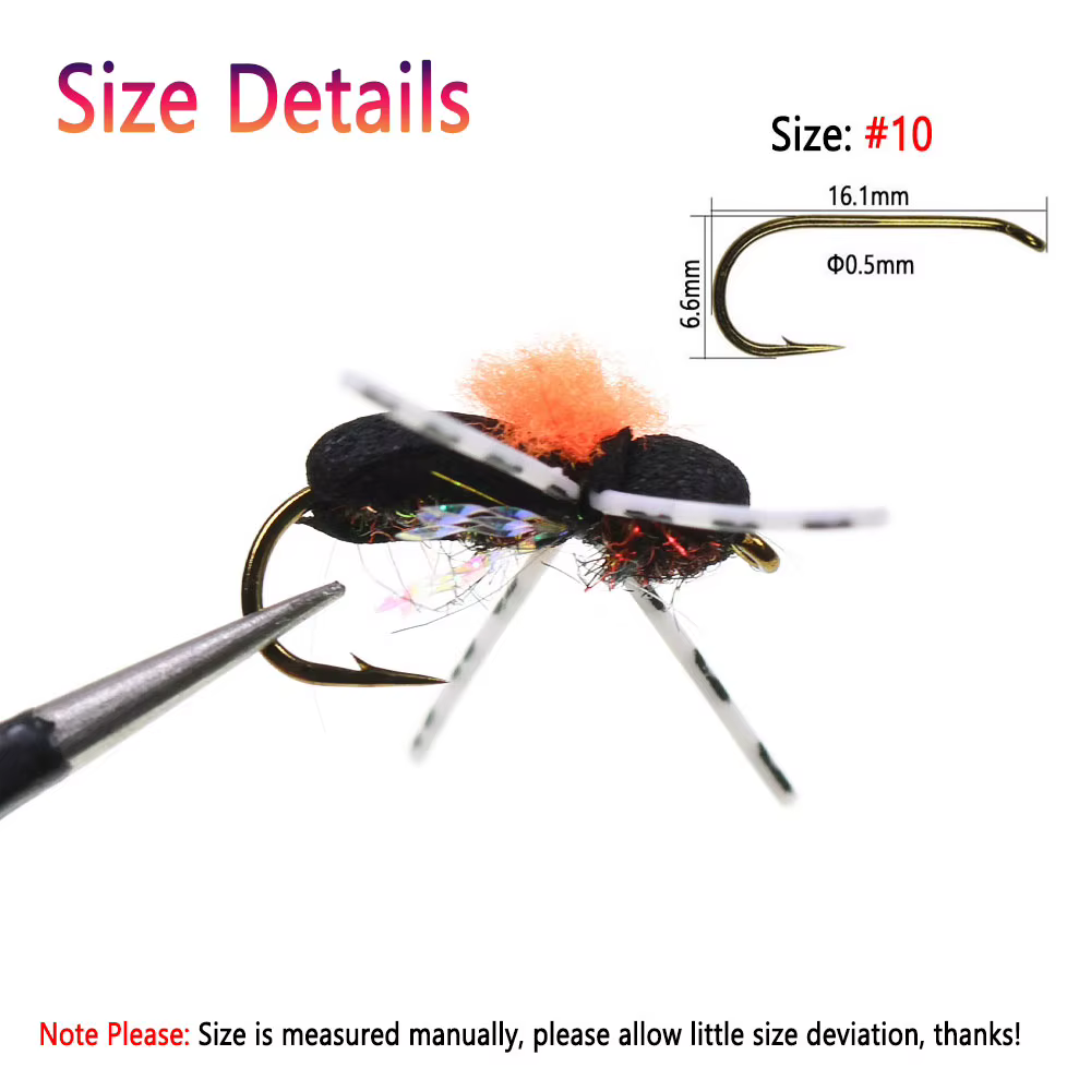 Mosca Artificial Flotante Bimoo Espuma para Pesca de Trucha - imagen 2