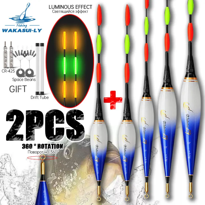 Flotador LED nocturno FishX 5,2 mm – Alta sensibilidad para pesca
