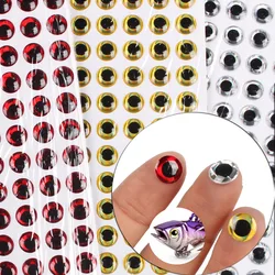 Ojos holográficos tridimensionales para señuelos de mosca
