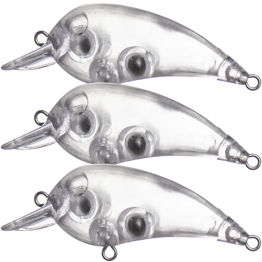 Silueta de crankbait flotante sin pintura