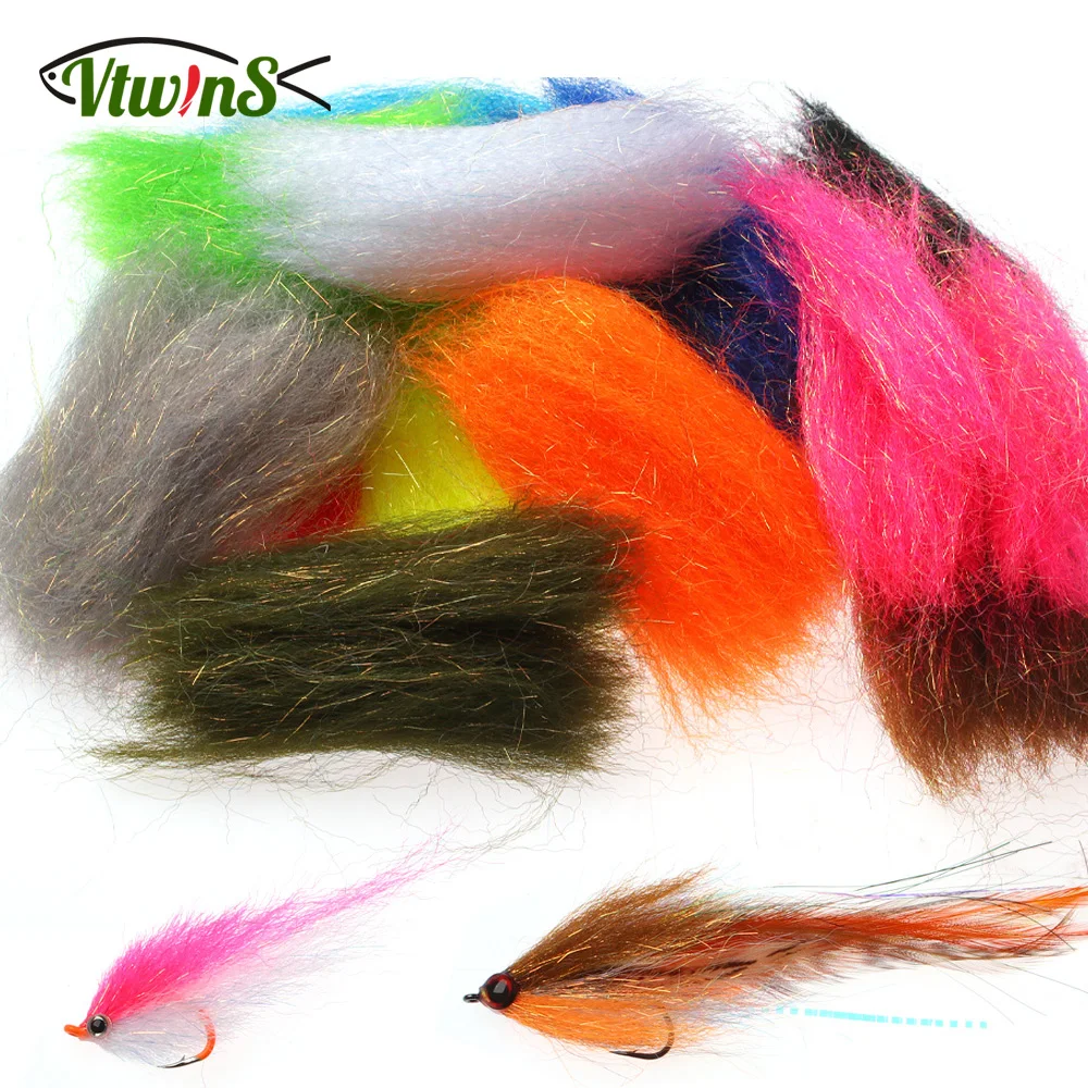 Vtwins Flash Streamer sintético para trucha y lubina - imagen 2