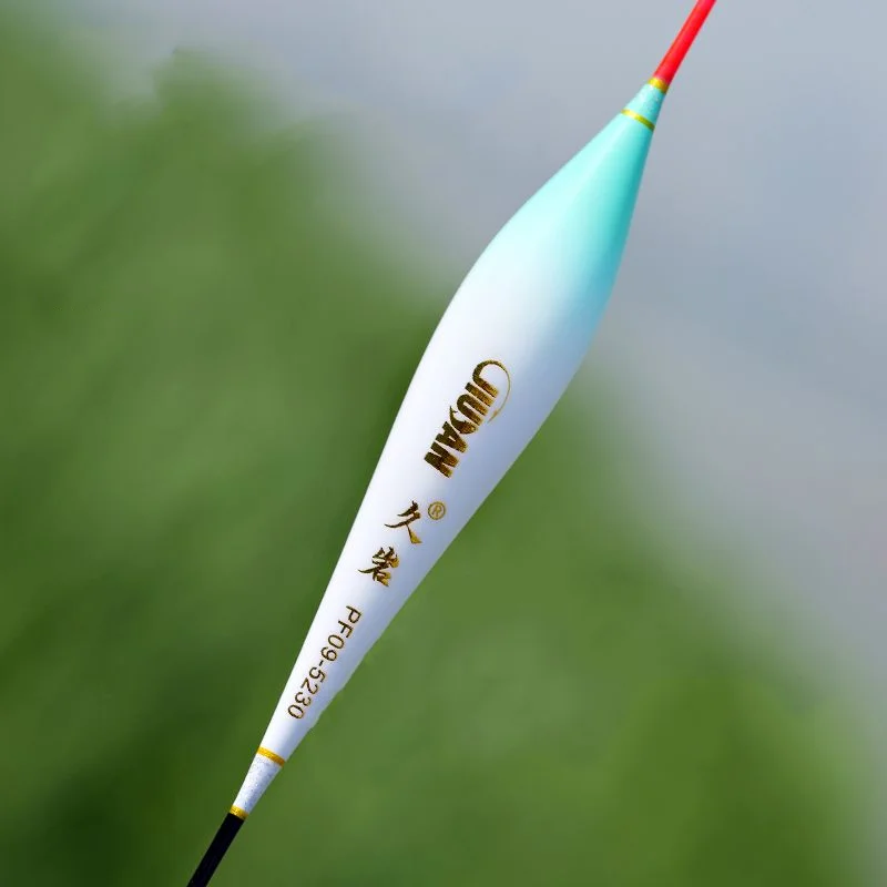 Detalle del material nano del flotador de pesca
