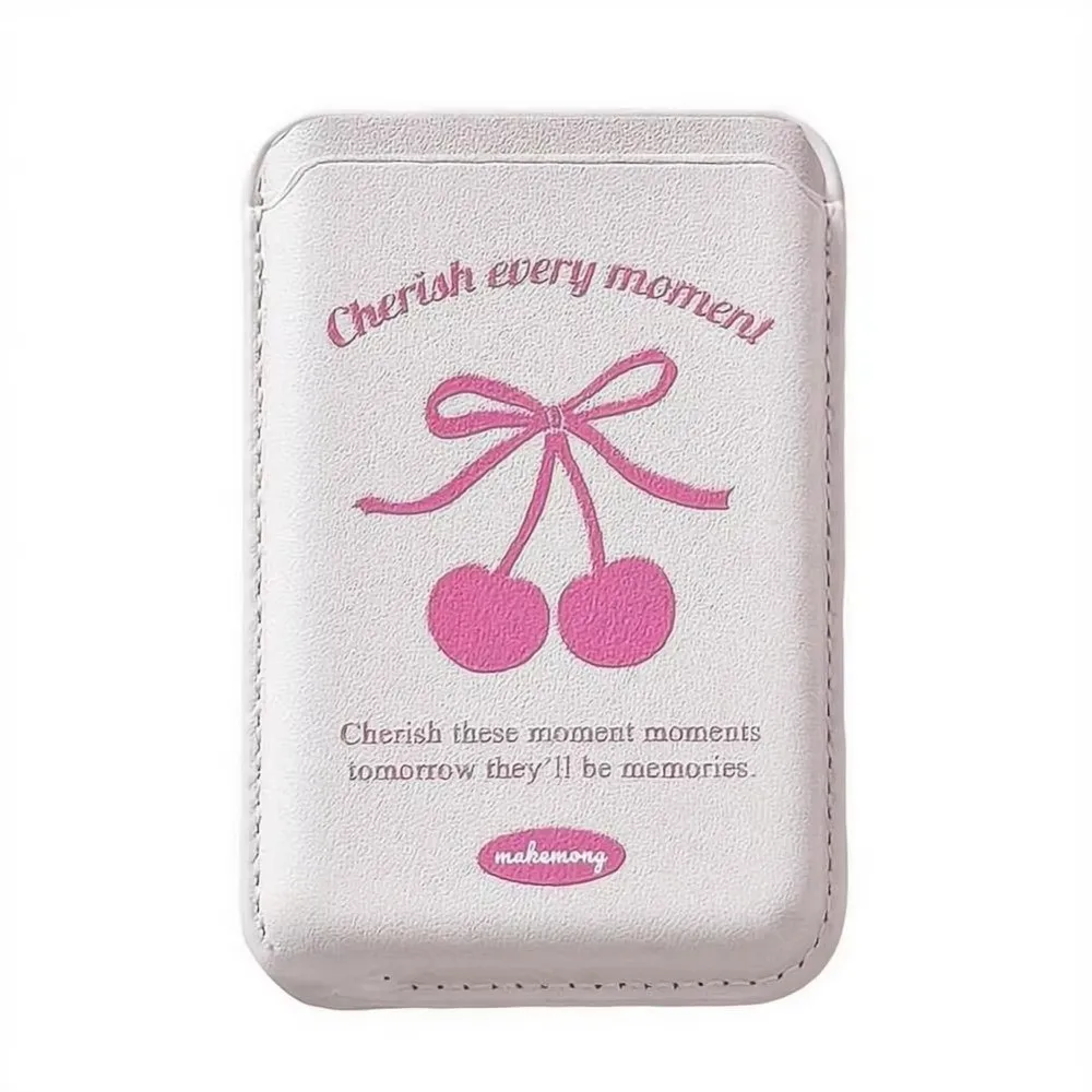 Tarjetero con clip magnético para tarjetas de cuero PU - imagen 3