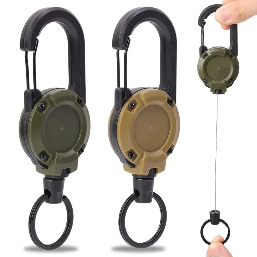 Carabinero de alta resistencia con cuerda elástica retráctil - imagen 4