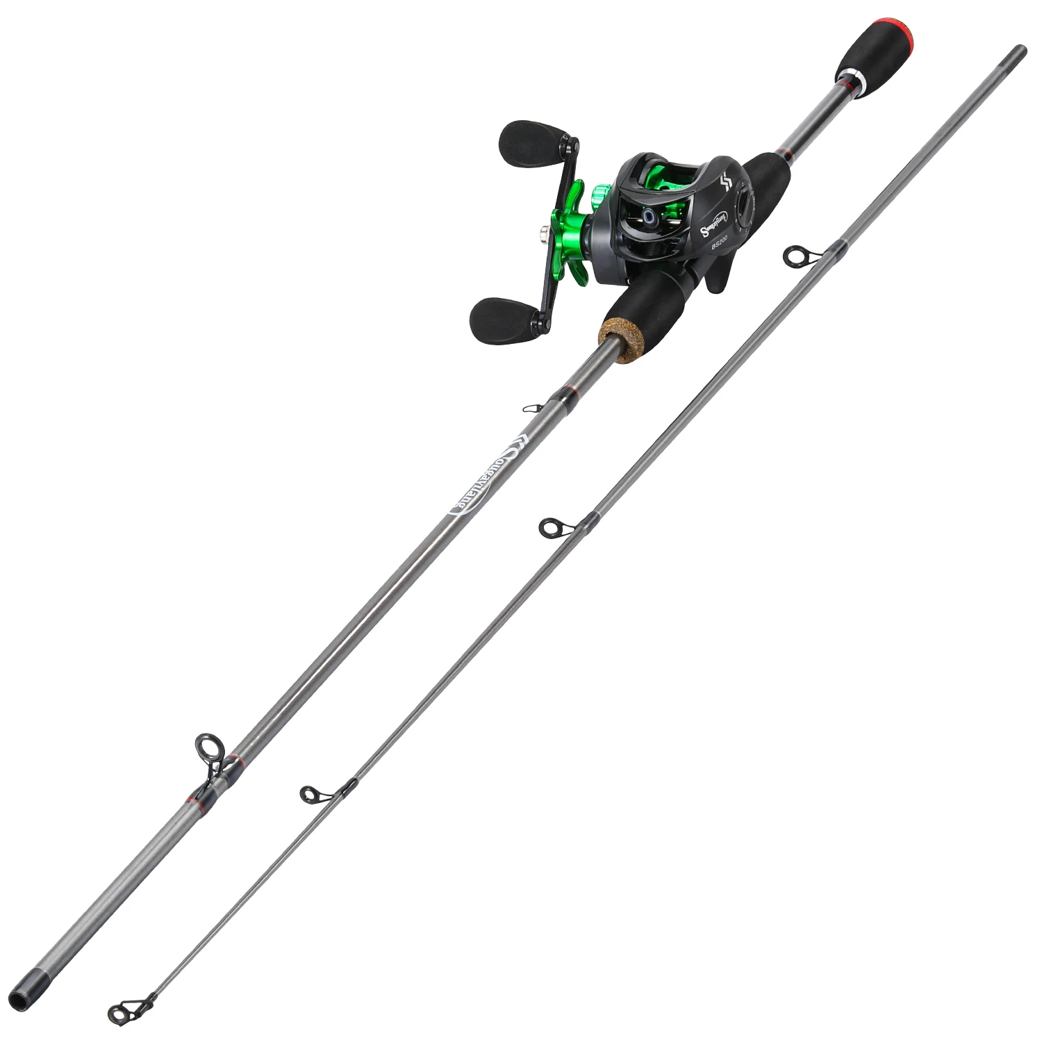 Vista general del combo Sougayilang Baitcasting
