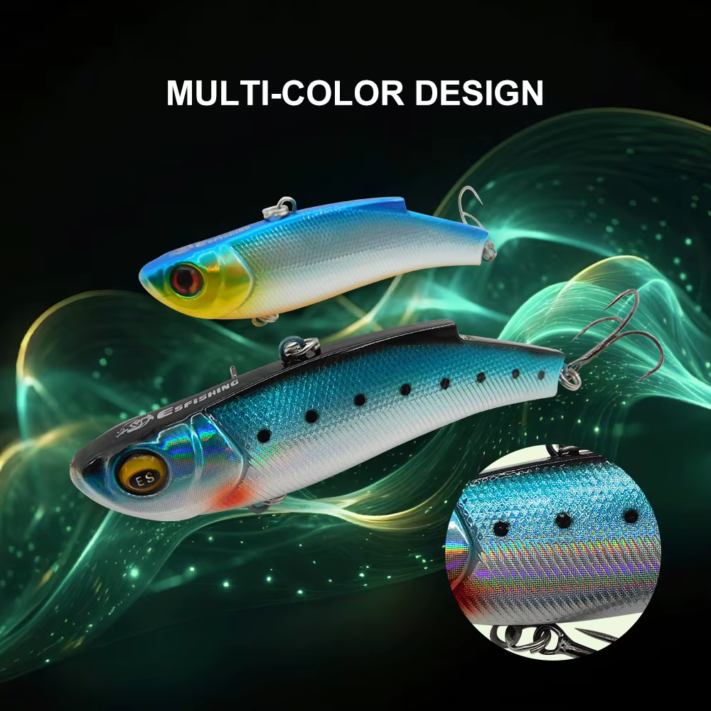 ESFISHING VIB Defo 90mm 28g – Señuelo hundido para lucio, perca, zander - imagen 5
