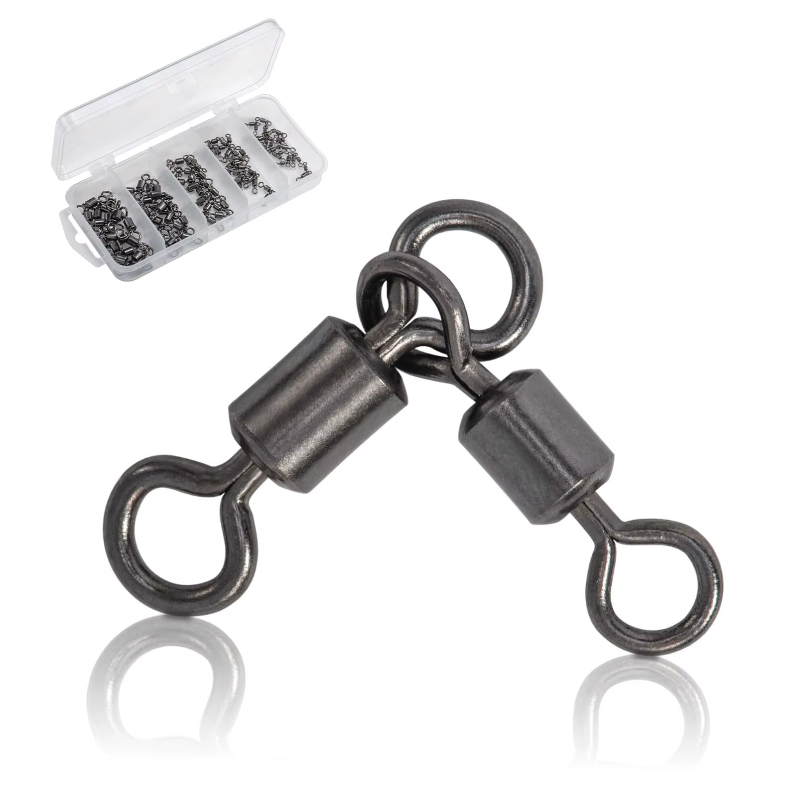 Conectores Giratorios 3 Vías Antienredos – Eje múltiple para pesca - imagen 3