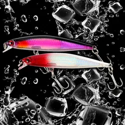 Señuelo Wobbler Minnow ojos 3D para lubina y carpa de plástico