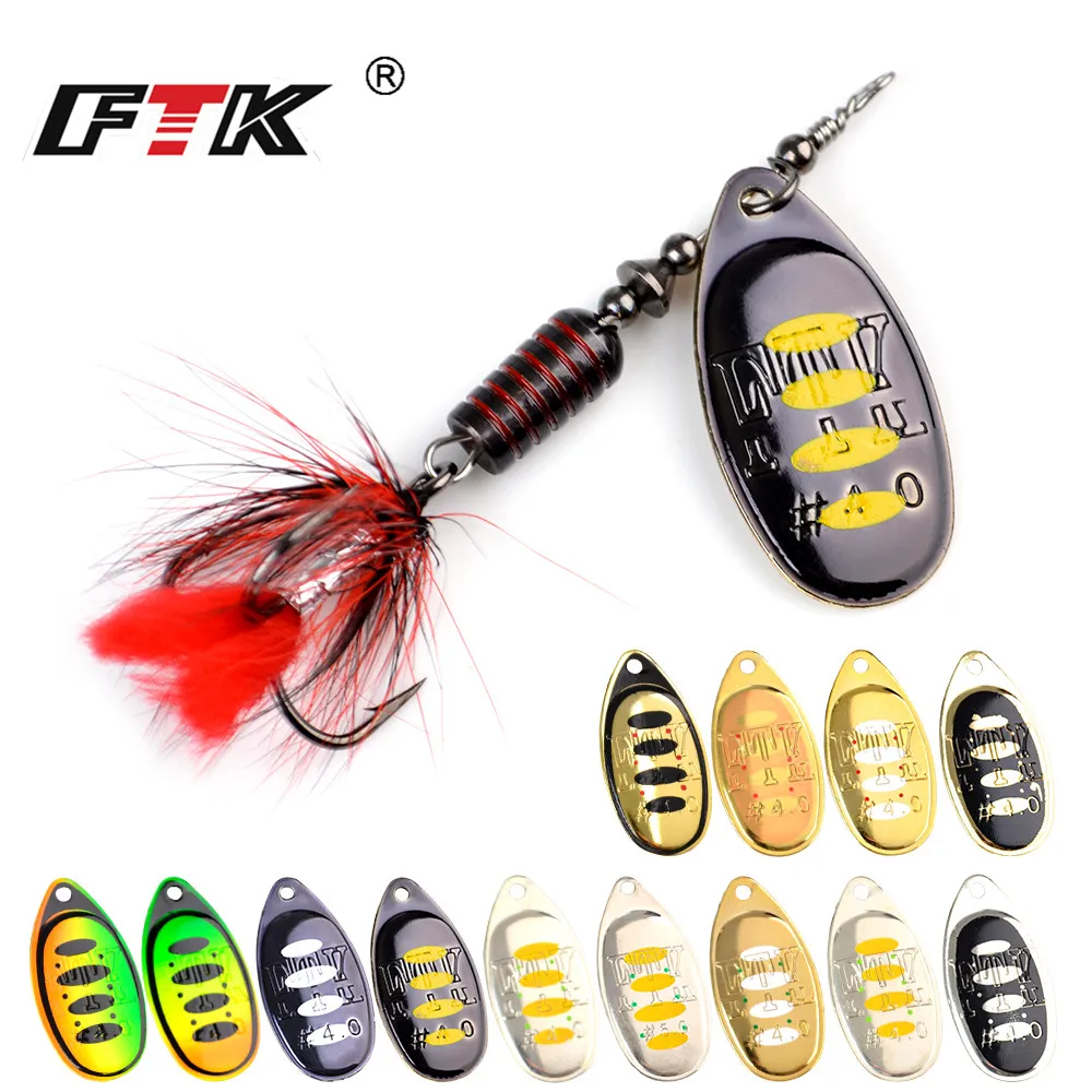 Spinner FTK – Señuelo giratorio para pesca