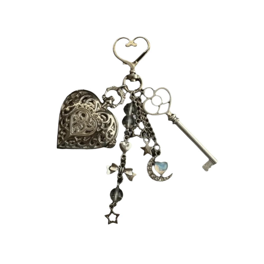 Reloj de bolsillo corazón hueco vintage steampunk para parejas - imagen 3