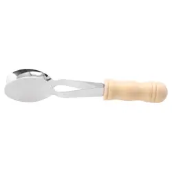 Cuchara de pesca con mango de madera portátil para lanzamientos eficaces