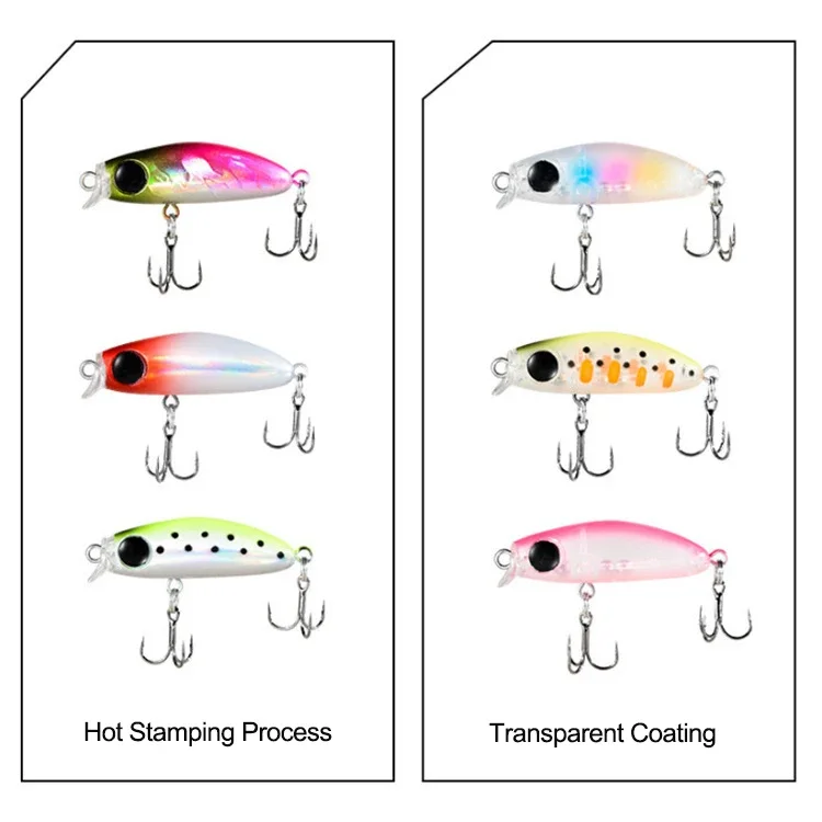 Colores disponibles del señuelo