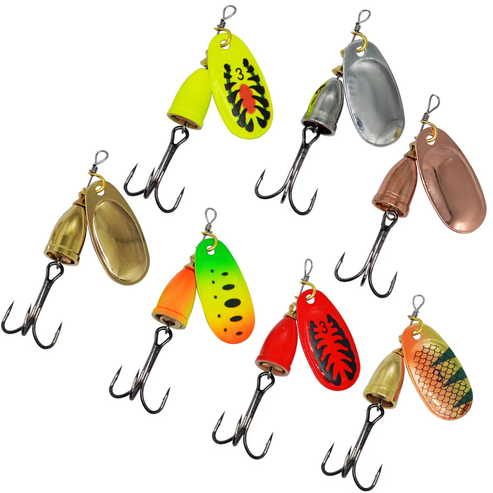 Señuelo Spinner cobre pesca – Lentejuelas rotación - imagen 4