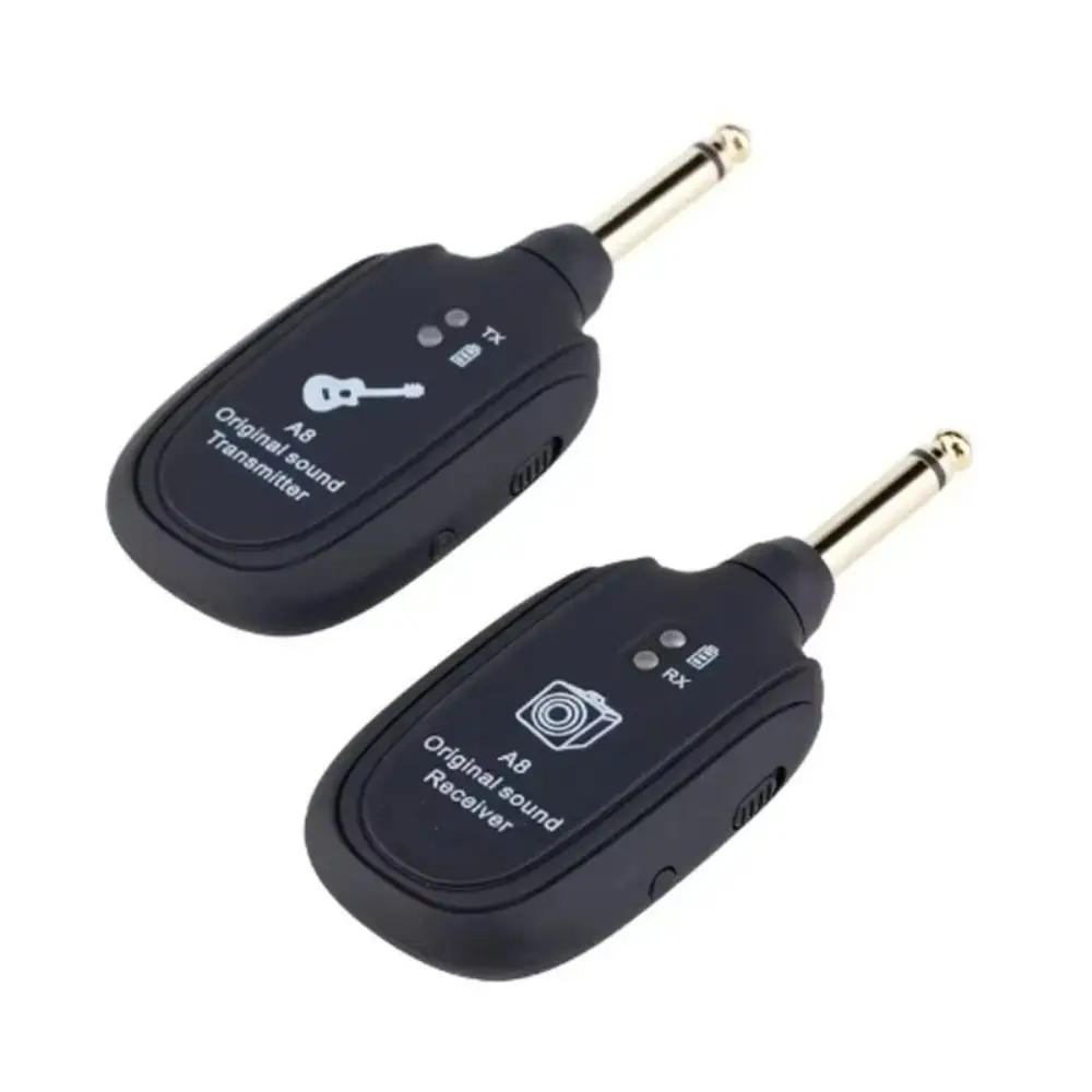 Receptor USB conectado al amplificador