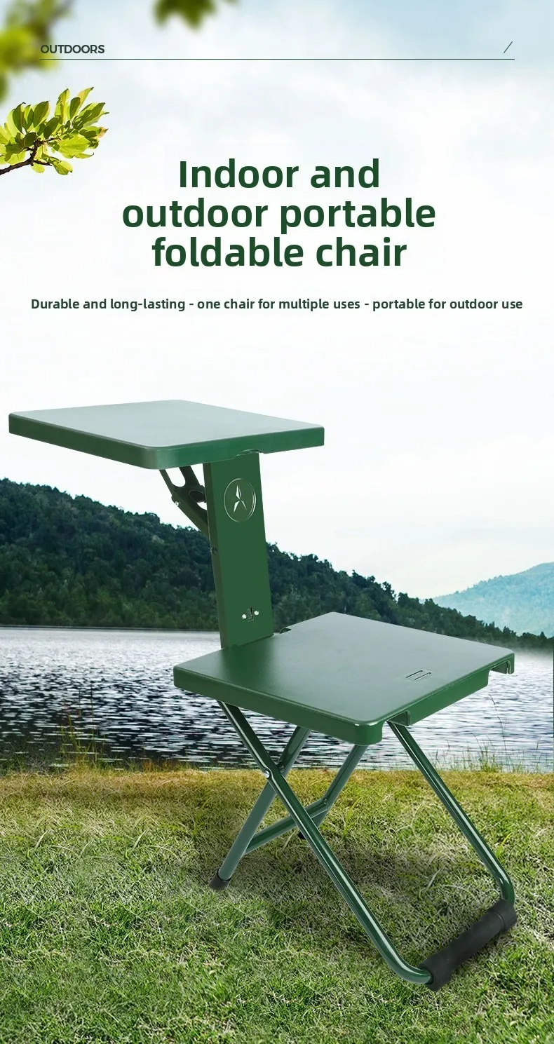 Silla multifuncional plegable FTK vista frontal