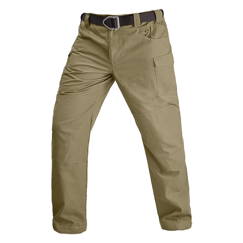 Pantalones tácticos hombre con bolsillos y resistencia a arañazos - imagen 3