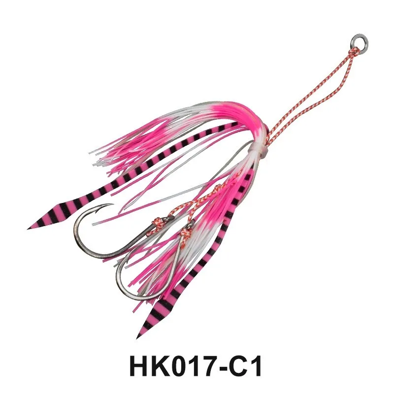 Faldas de silicona para jigs con campana para pesca en el mar