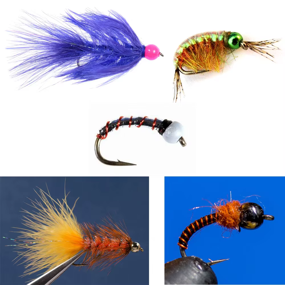 Cuentas de latón para atar moscas Wifreo – Stonefly Streamer trucha - imagen 5