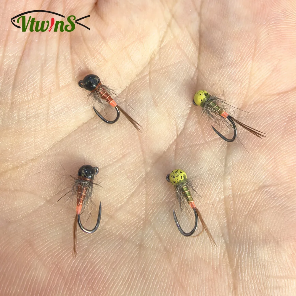 Cabezas de cuentas de tungsteno Ninfa Vtwins