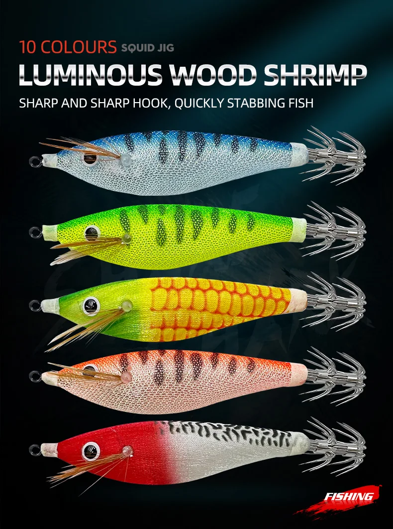 Señuelo luminoso de camarón ShareShark
