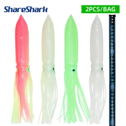 ShareShark señuelo de pulpo luminoso suave para pesca de atún