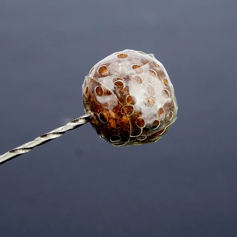 Hirisi tubos termorretráctiles perforados anti-mordidas para boilies - imagen 5