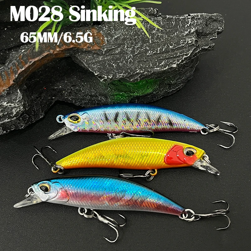 Señuelo Minnow hundimiento rápido para lubina y trucha – Largo alcance - imagen 4