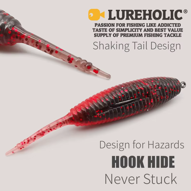 LUREHOLIC Girino Gigante Chrysalis – Swimbait cabeza de serpiente 9cm 9g para lubina - imagen 5