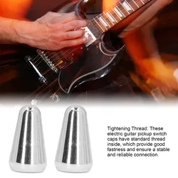 Tapas de interruptor de palanca de guitarra de latón para multivía