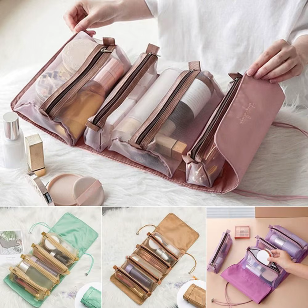 Neceser plegable colgante enrollable con organizador para accesorios - imagen 2