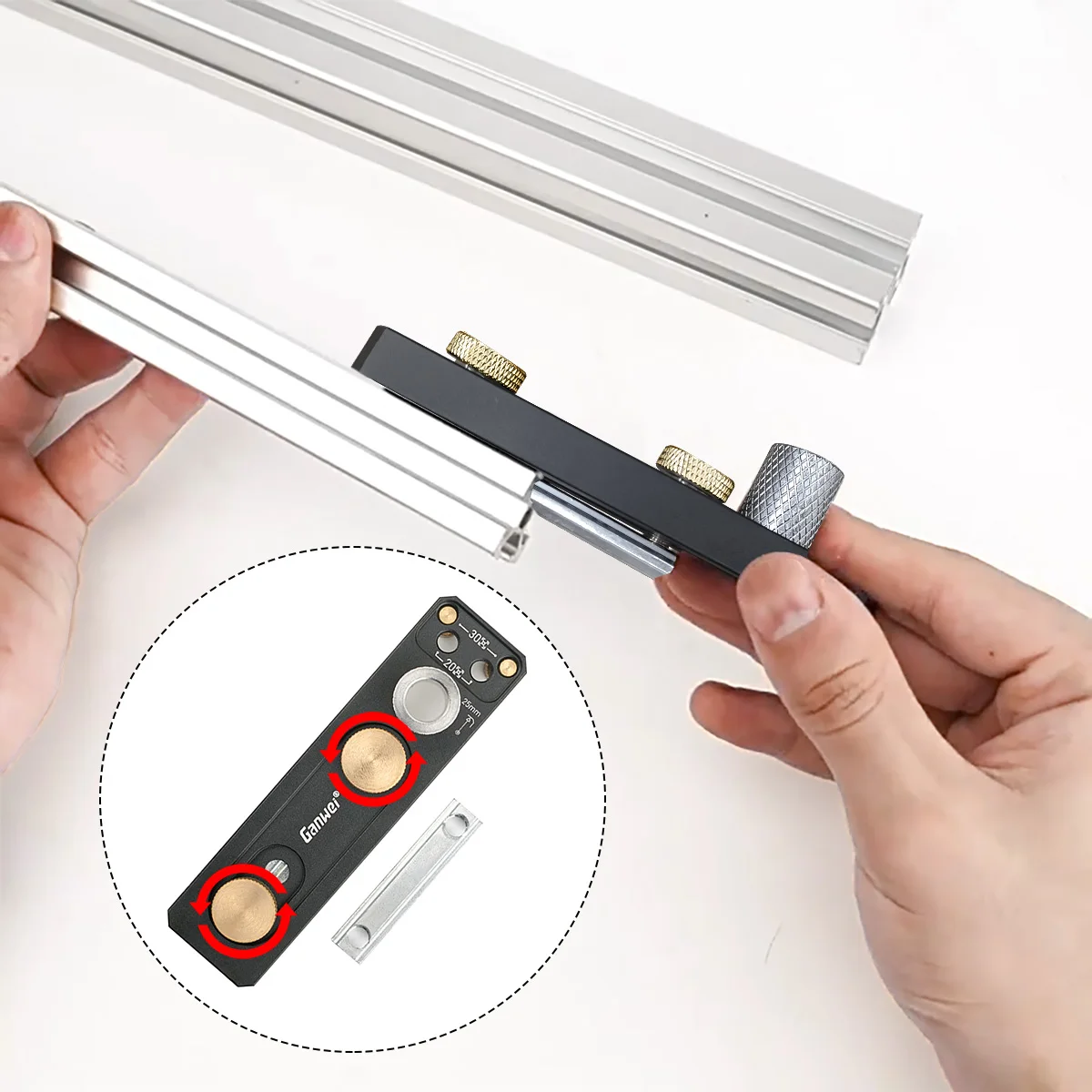 Broca escalonada M6 para aluminio con guía de perforación - imagen 4