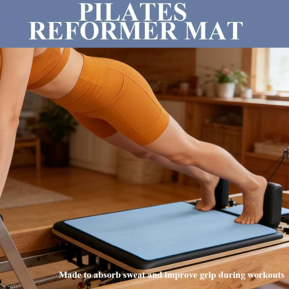 Colchoneta Pilates Antideslizante Portátil con Funda Polar – Esterilla Gimnasio - imagen 4