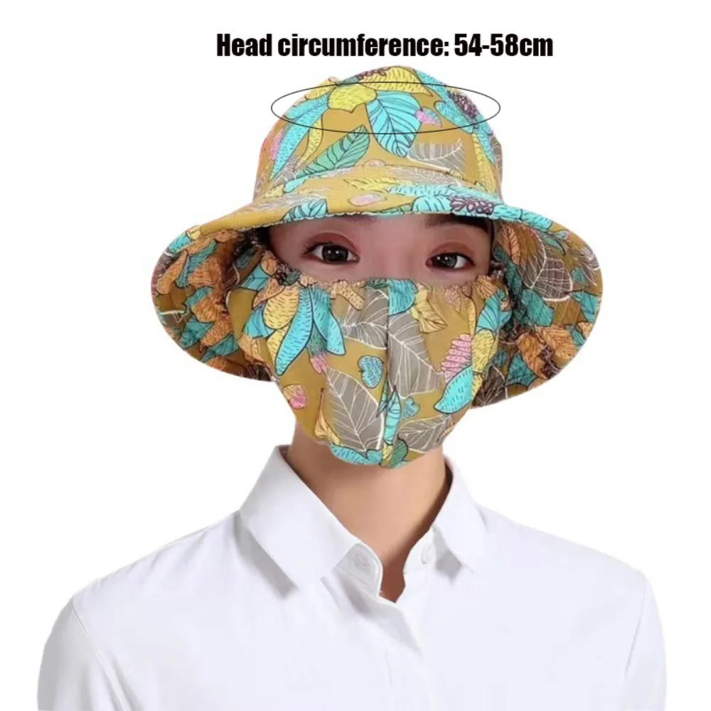 Sombrero de ala ancha con protección para exterior