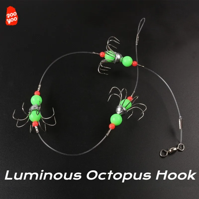 Anzuelo Luminoso para Calamar y Pulpo – Suave y Resistente