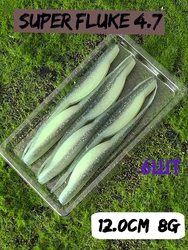 Fluke Super Soft: señuelo soft para trucha y lucio